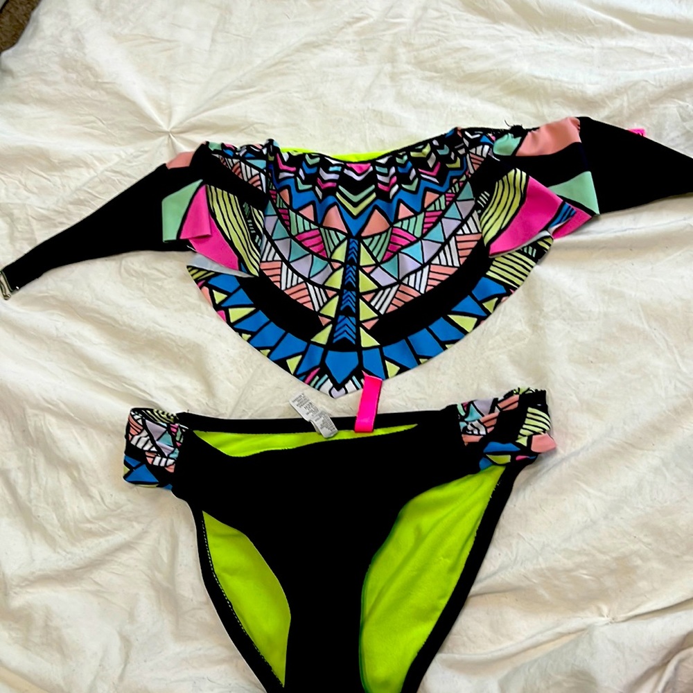 this is an extra small bikini nation swim suit